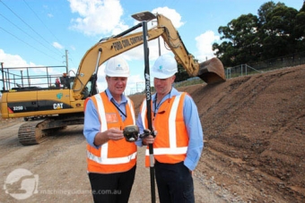 From left to right: Roddie Elder, project manager and Andrew Helwig, operations manager at Ford Civil.